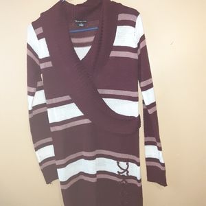 Warm long sleeve dress